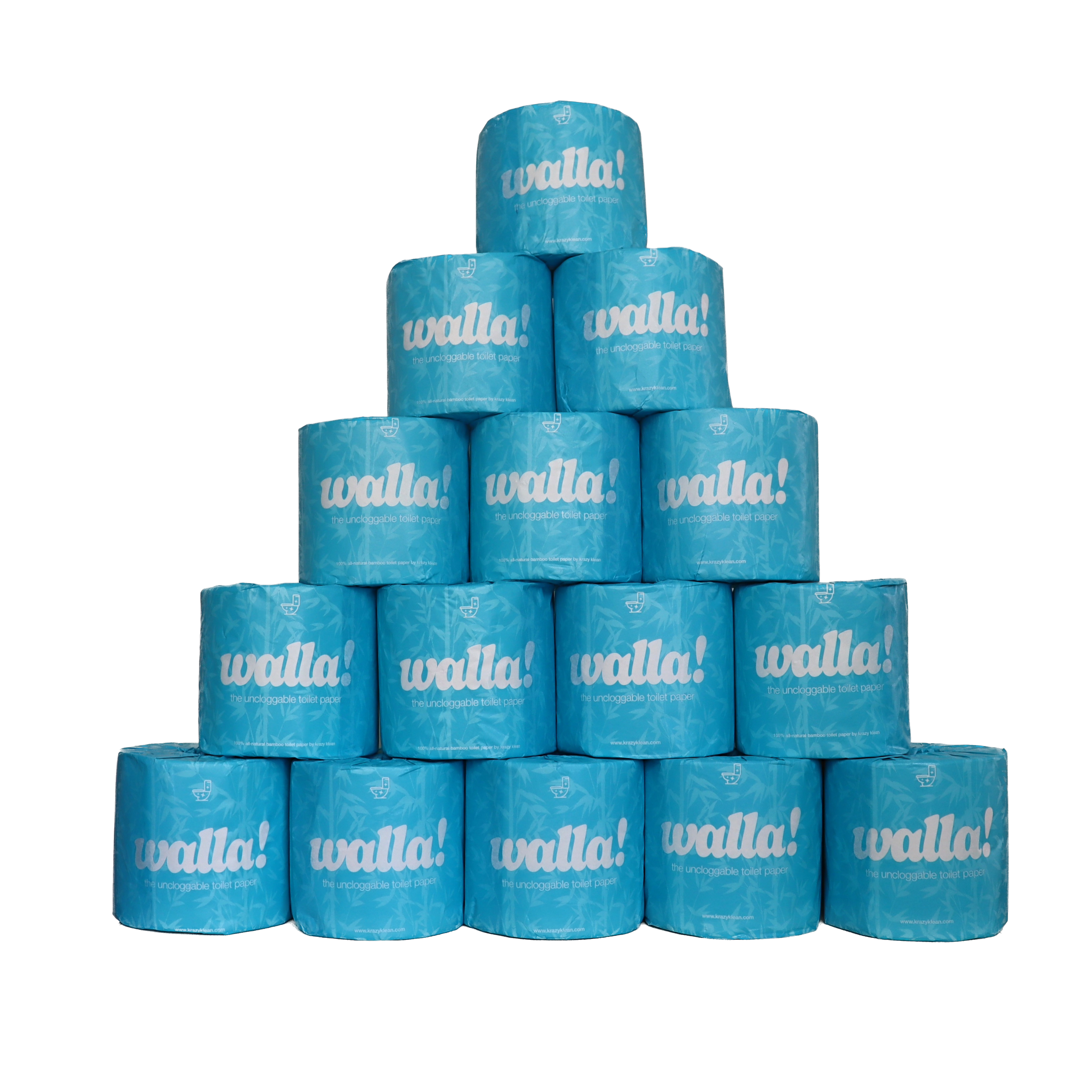 Walla Uncloggable Bamboo Toilet Paper!